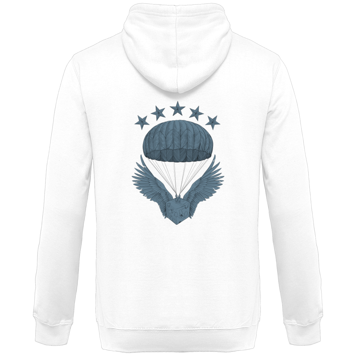 Sweat Shirt Capuche Contrasté Homme - Calvaire Drach
