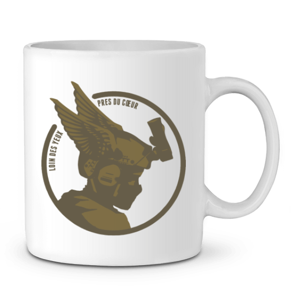 Mug en Céramique sans Soutien Commando