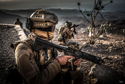 Tirage d'Art Photographique "Avant l'Assaut"
