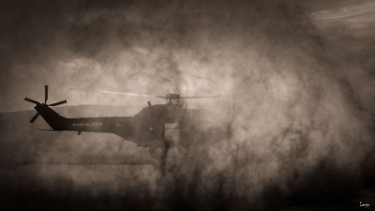 Tirage d'Art Photographique "Desert Storm"