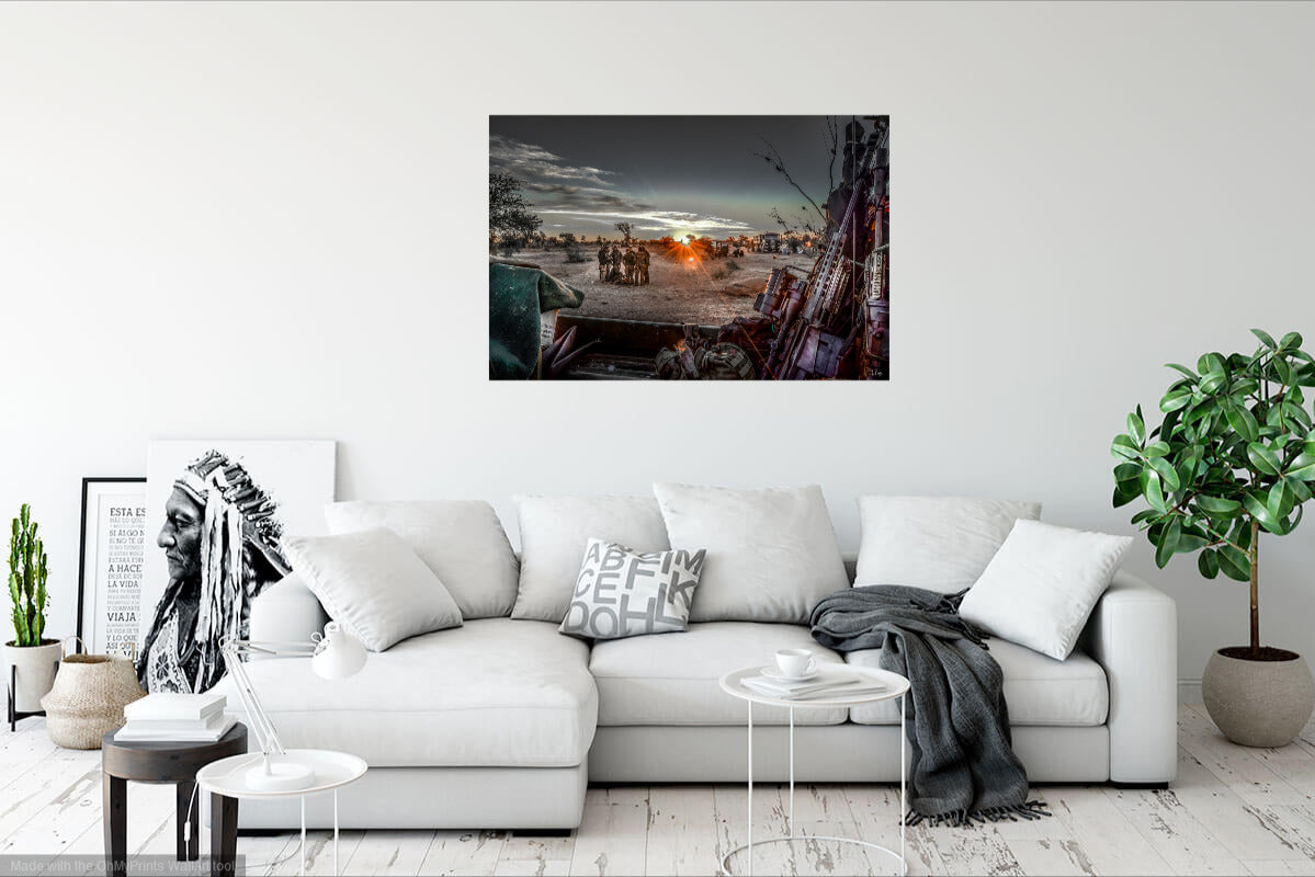 Largo - Photographic Art Print "The Fireball"