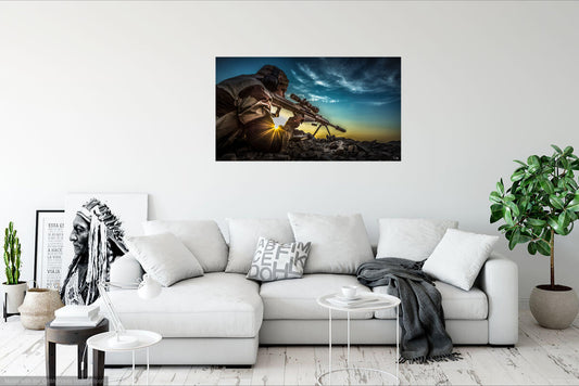 Tirage d'Art Photographique "Une balle, une seule"