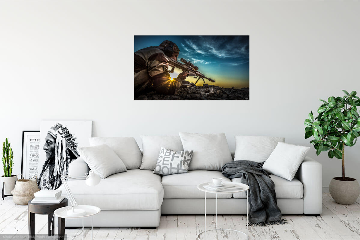 "One Shot" Photographic Art Print