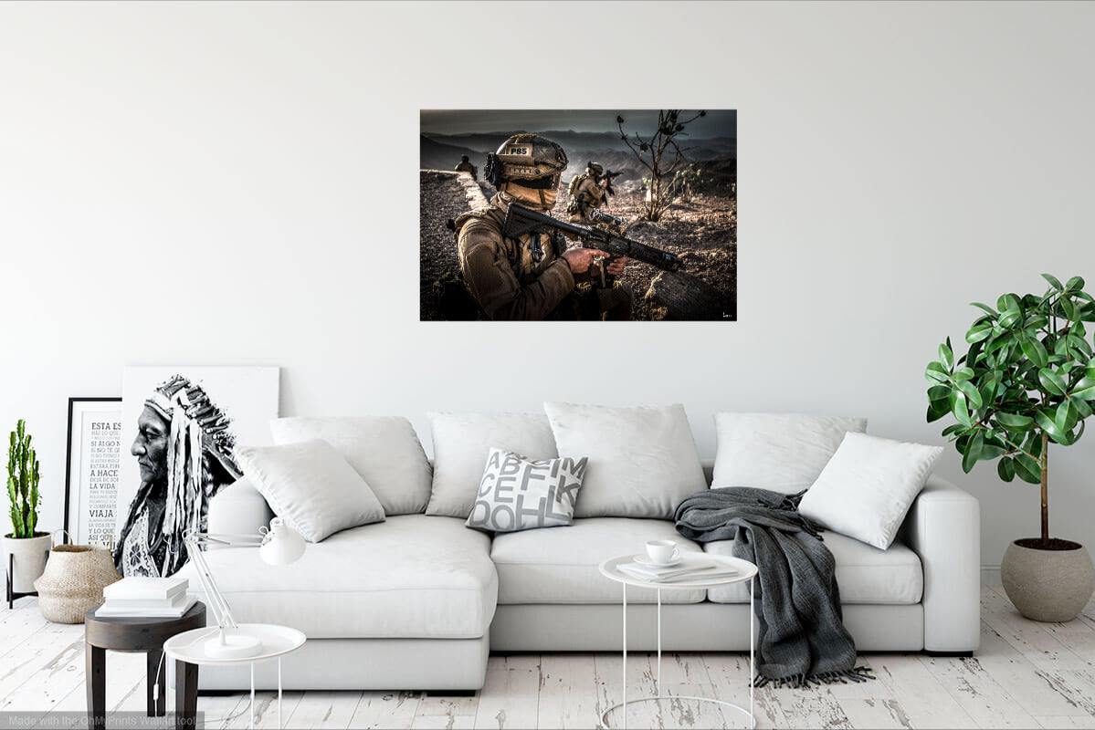 "Before the Assault" Fine Art Photographic Print