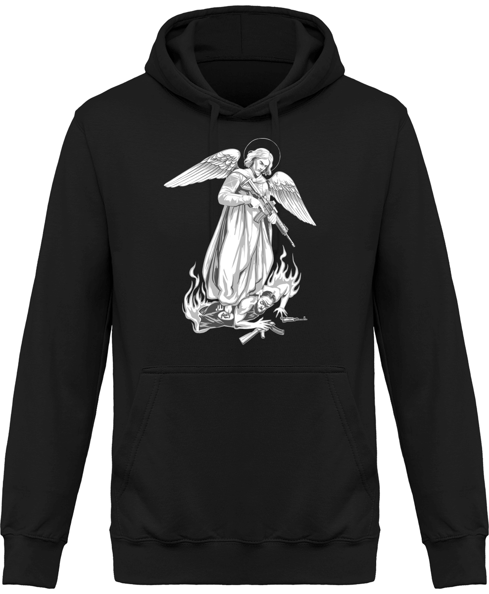 Sweat Shirt à Capuche Homme - Archange Saint Michel