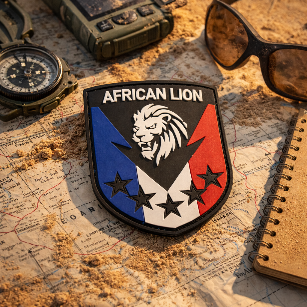 Patch PVC AFRICAN LION.