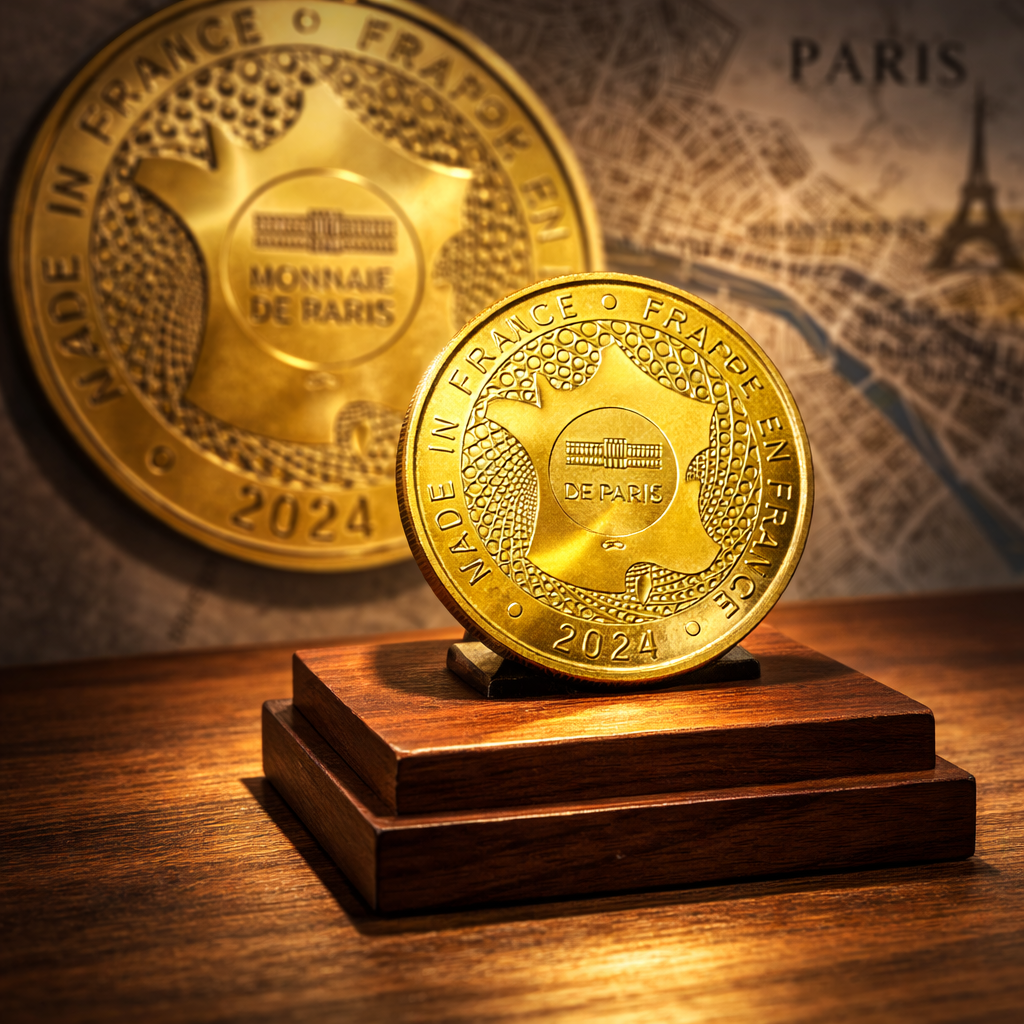 Pièce "Monnaie de Paris" - 1er RPIMa (Libération de la France 1944-2024)