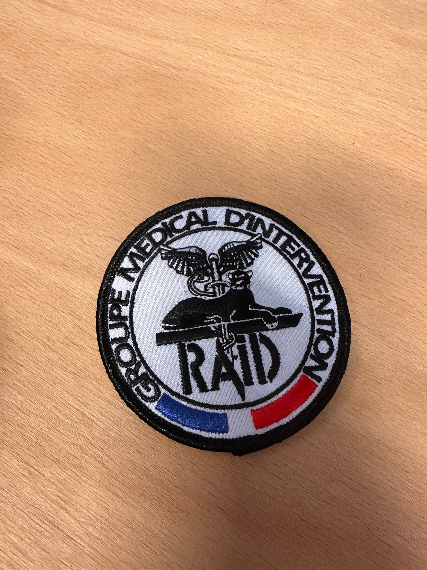 Patch RAID officiel Groupe Medical Intervention (Brodé)