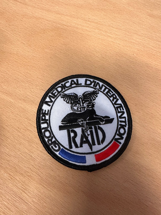 Patch RAID officiel Groupe Medical Intervention (Brodé)