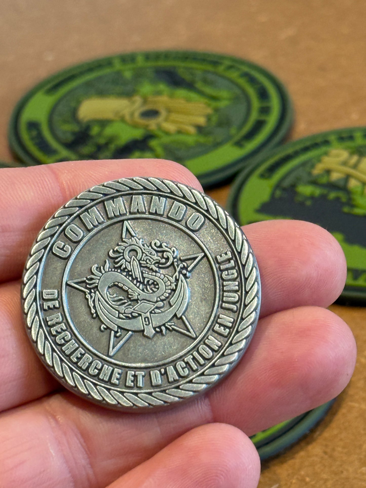 Numbered CRAJ Coin (Jungle Reconnaissance and Action Commando)