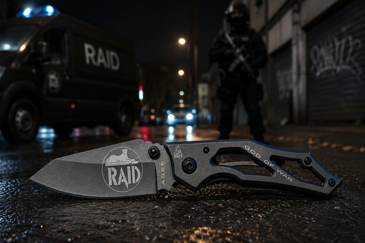Couteau mini dague RAID + étui