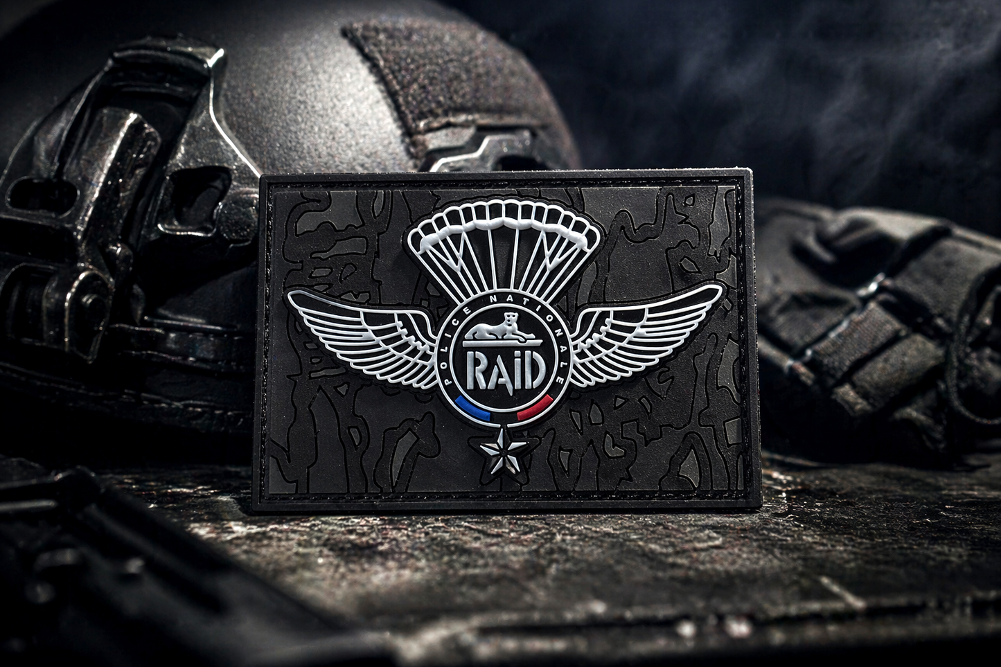 RAID adabaki beltzaren bertsio ofiziala (PVC)