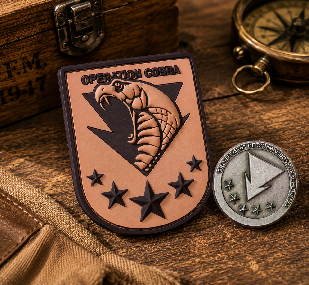PACK patch opération COBRA + coin GCP