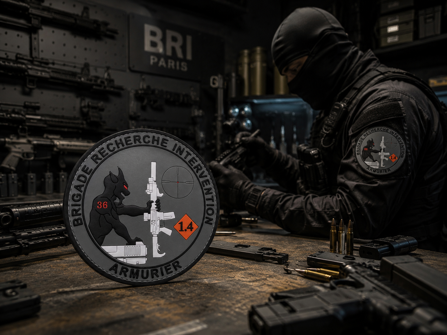 Patch BRI ARMURIER