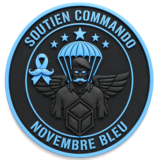 Patch Novembre bleu Soutien Commando