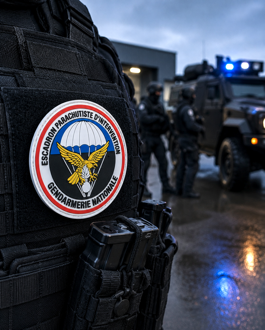 Patch PVC Escadron Parachutiste d'Intervention Gendarmerie Nationale