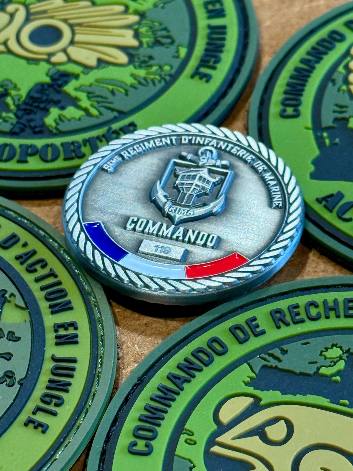 Numbered CRAJ Coin (Jungle Reconnaissance and Action Commando)
