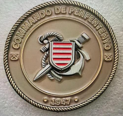 PRE-COMMANDE ! Coin commémoratif numéroté - Commando Penfentenyo