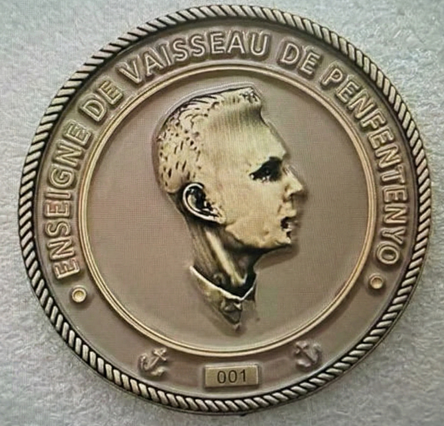 PRE-COMMANDE ! Coin commémoratif numéroté - Commando Penfentenyo