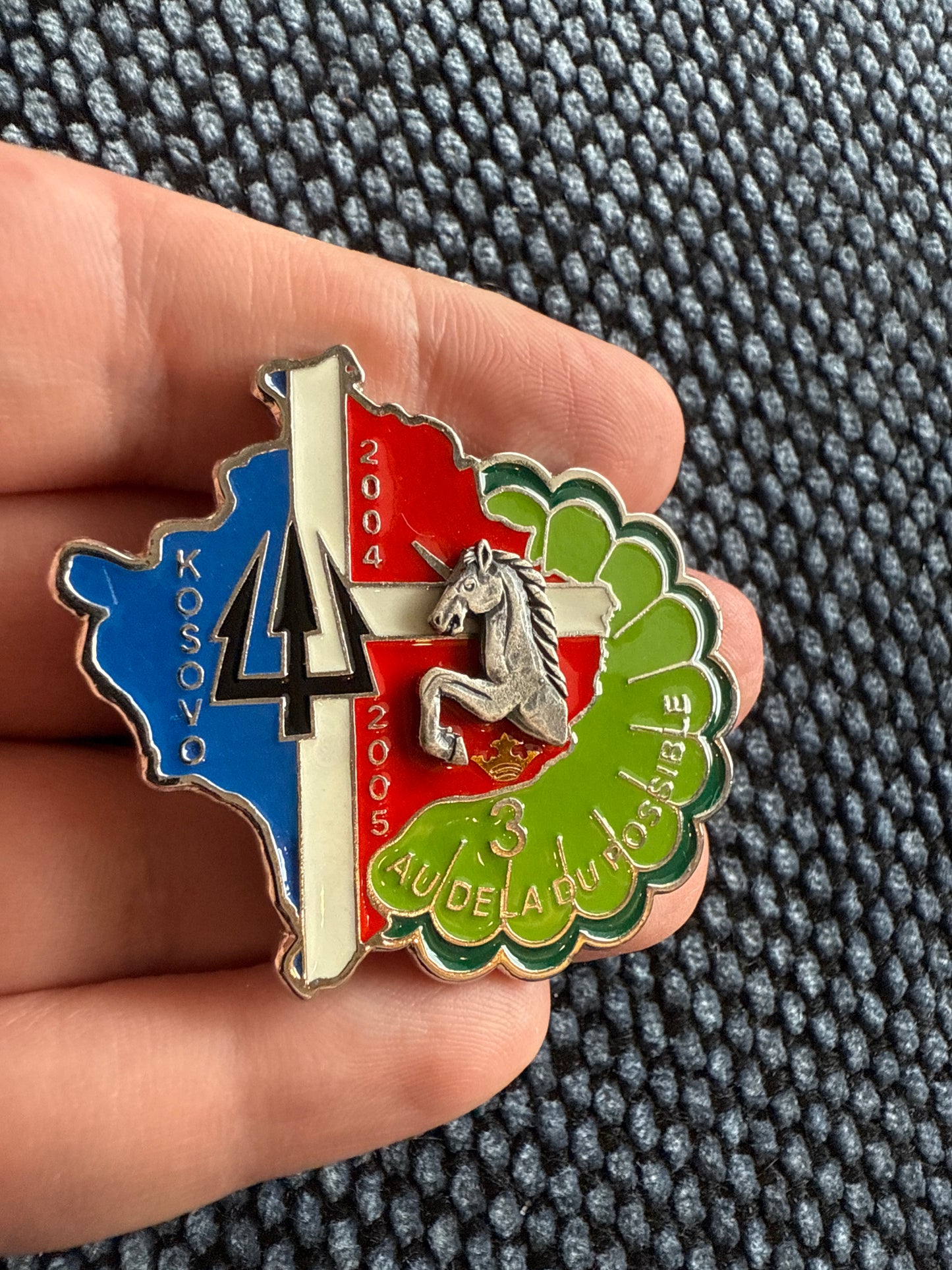 Insigne 1er RHP - 3e escadron - Kosovo 2004-2005
