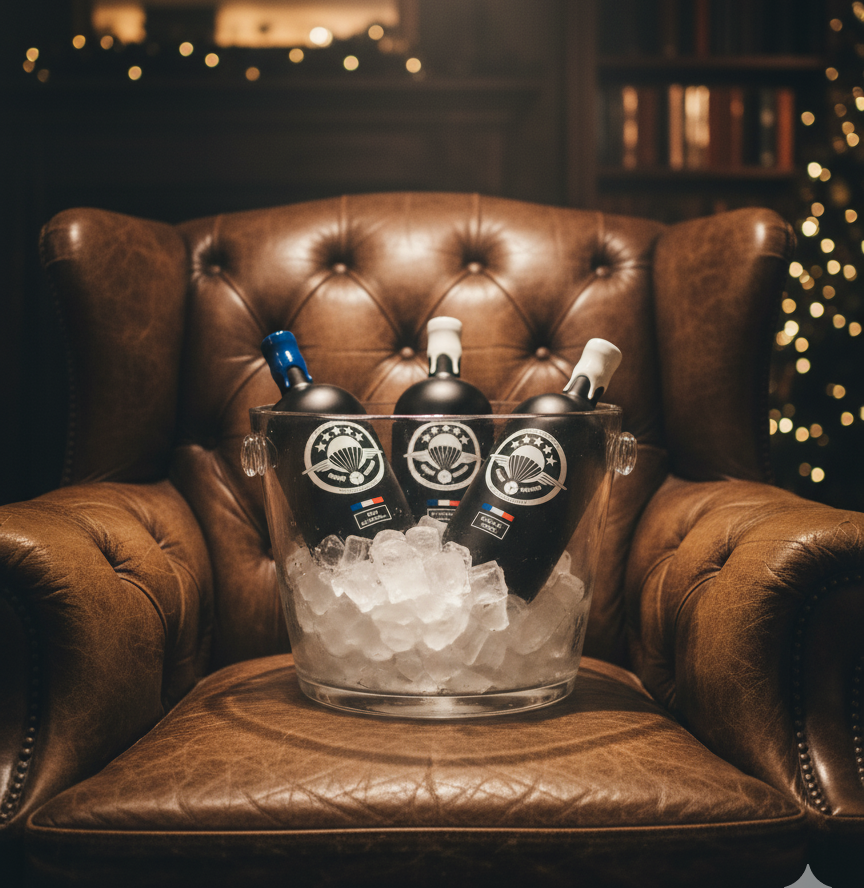 Ensemble Whisky + Cognac + Armagnac (3x 70cl) - Cuvée Soutien Commando