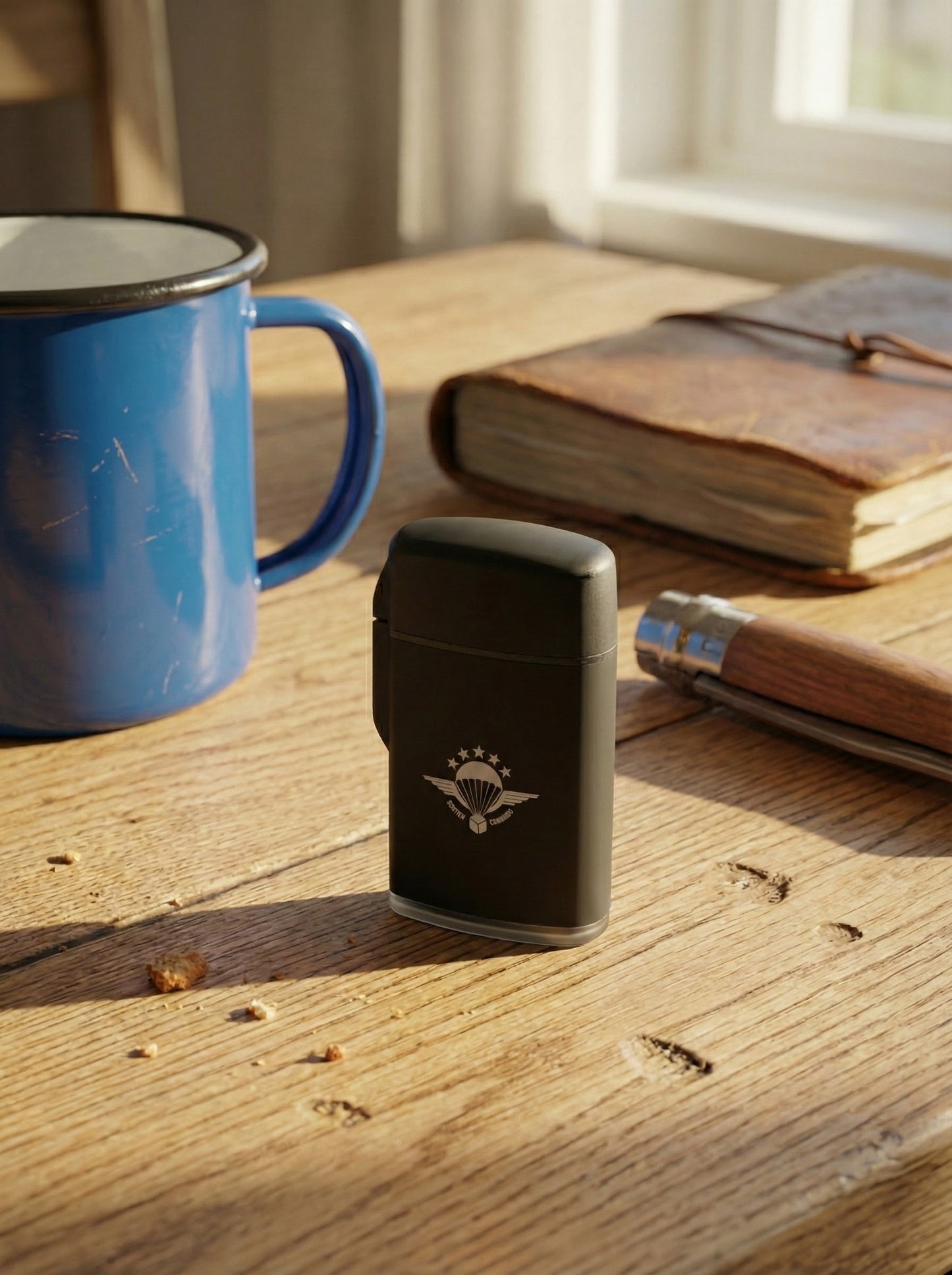 Briquet tempête Soutien Commando