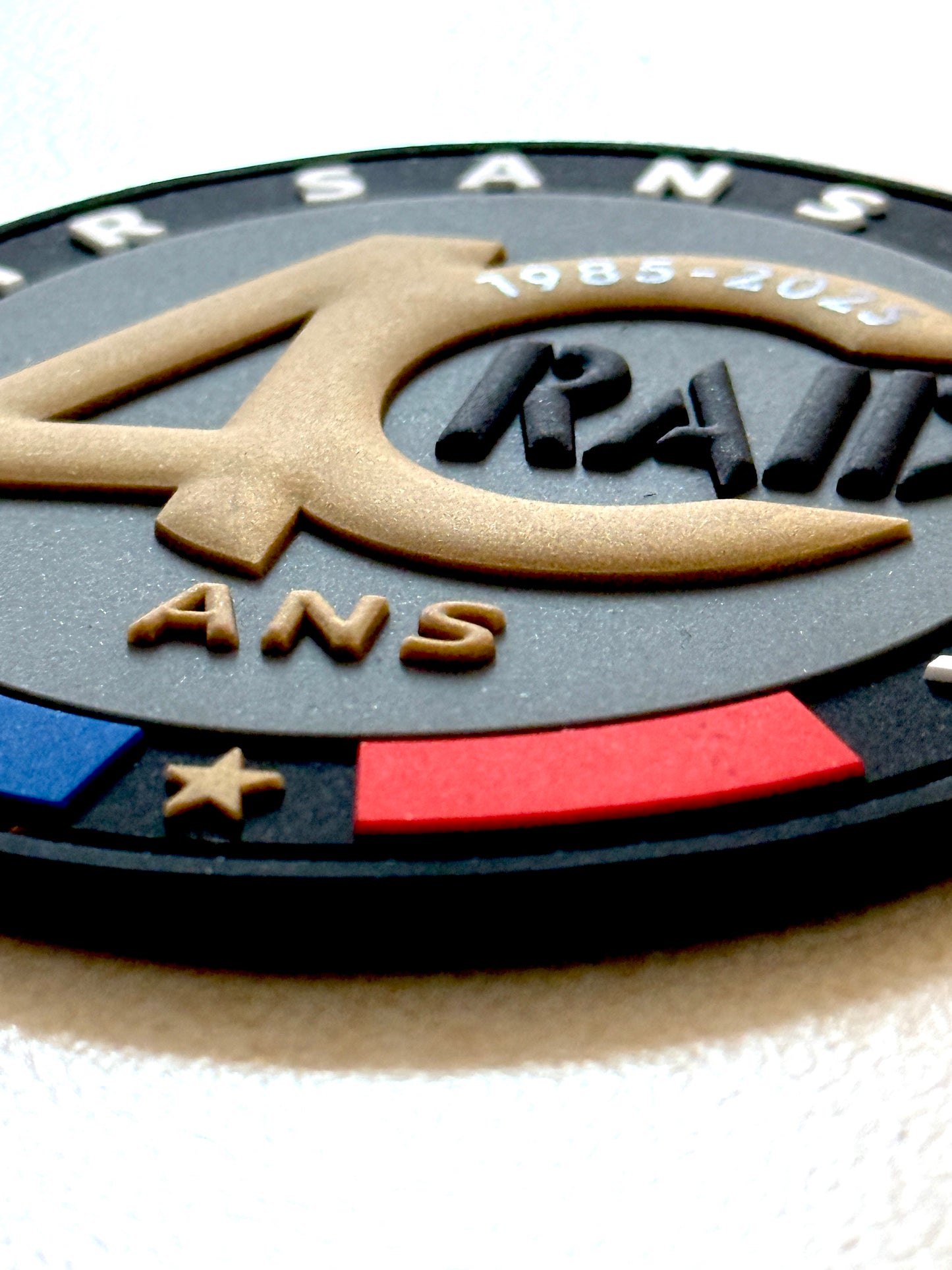 NOUVEAU ! Patch officiel RAID Les 40 ans (PVC)