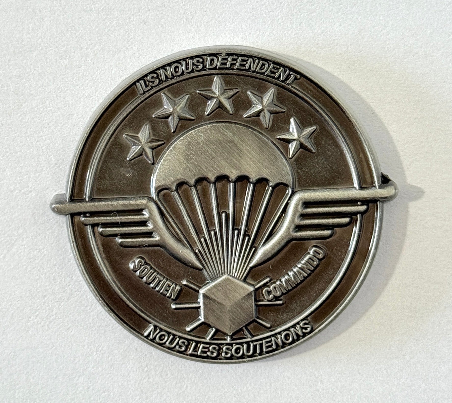 Coin Soutien Commando numéroté