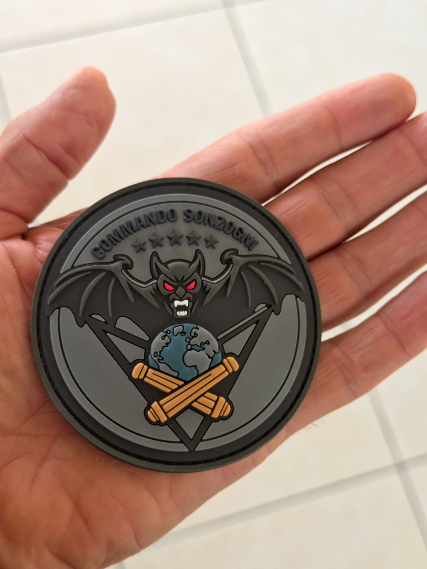 Nouveau Patch Commando Sonzogni (GCP 35ème RAP) en PVC