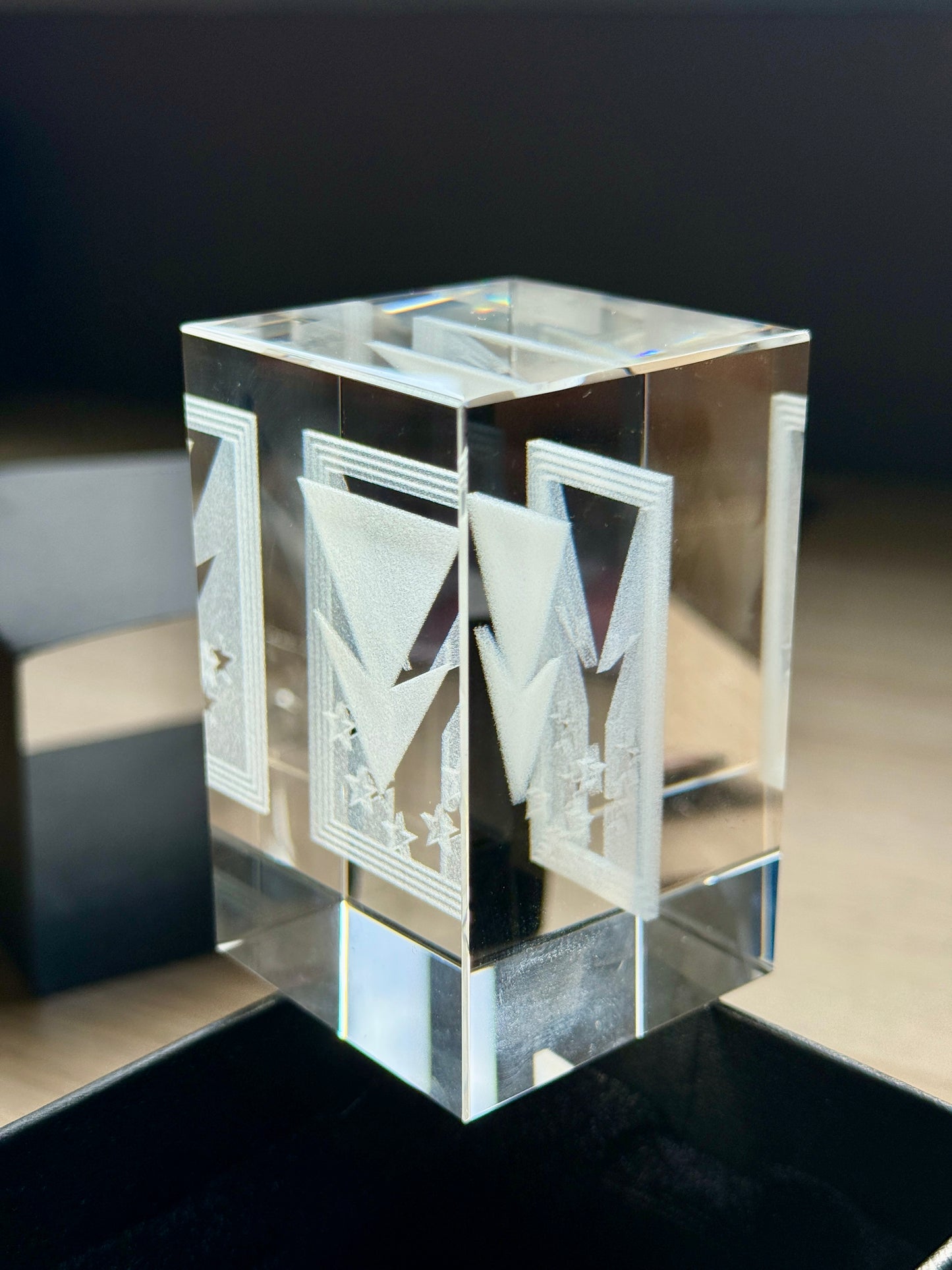 Cube Crystal 3D GCP (Groupement de Commandos Parachutistes)