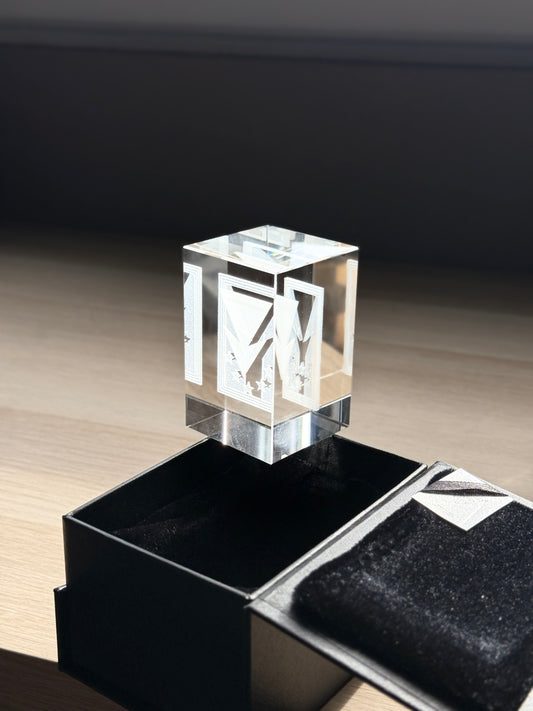 Cube Crystal 3D GCP (Groupement de Commandos Parachutistes)