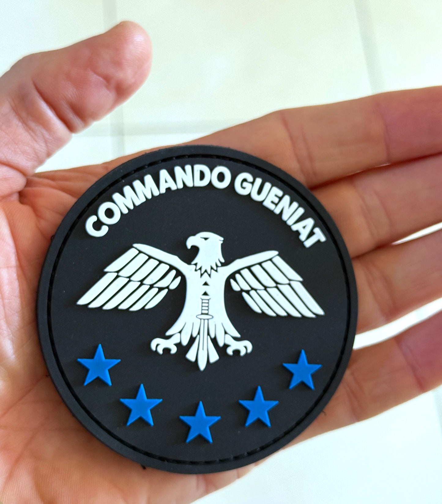 PVC adabakia Commando euskarria