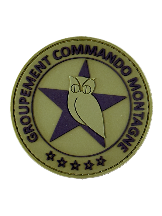 Patch officiel GCM Kaki PVC