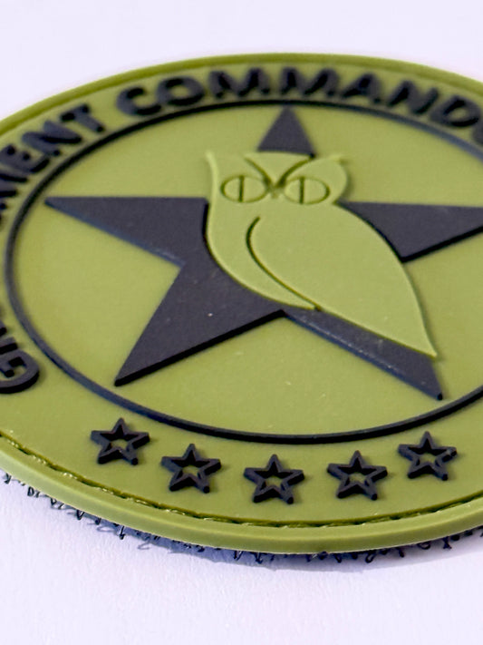 Patch officiel GCM Kaki PVC