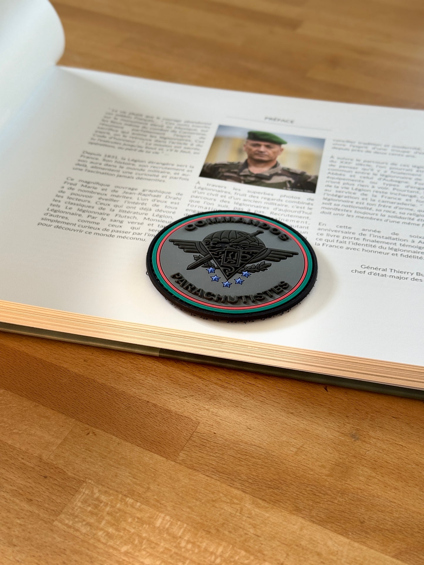 PACK Livre Photo "Légionnaires" - Fred Marie + patch GCP 2ème REP