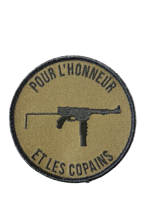 Patch "Pour l'honneur et les copains" (au profit de l'ANAPI) (Brodé)