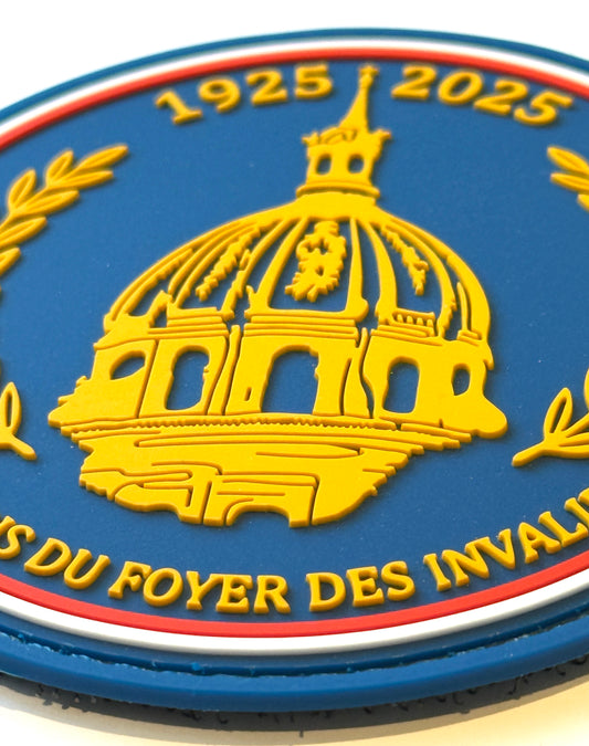 Patch PVC des 100 ans du foyer des Invalides.