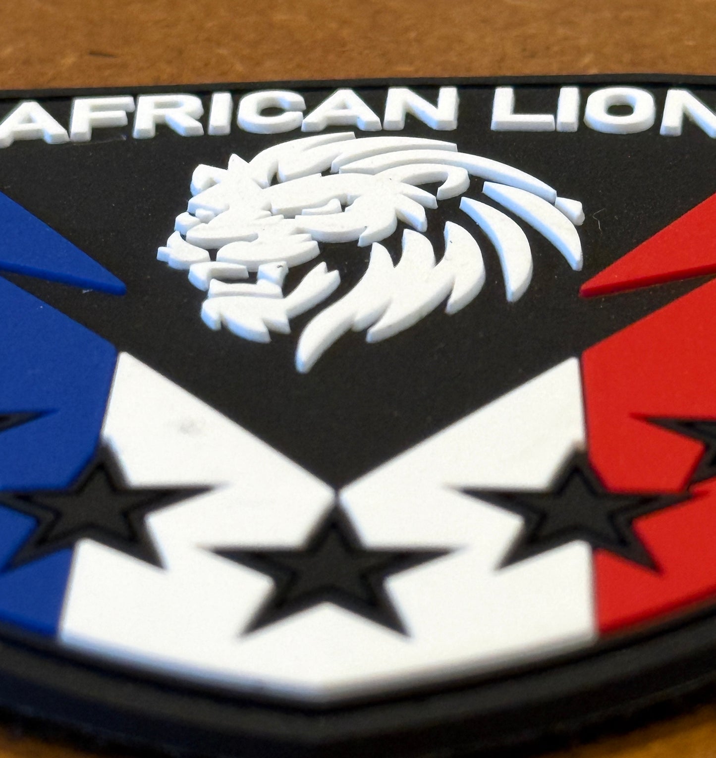 Patch PVC AFRICAN LION.