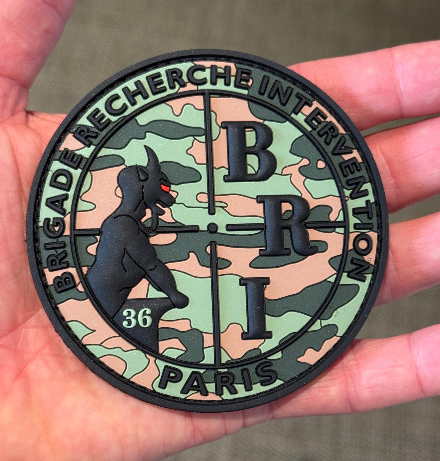 Official Multicam BRI PATCH (PVC)