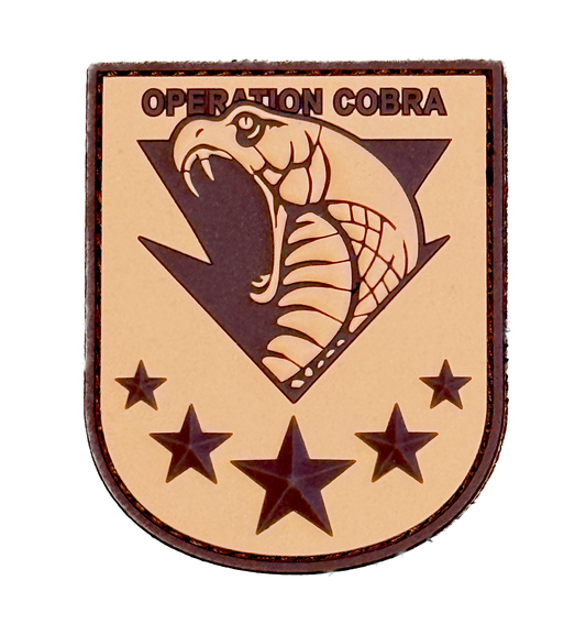 Patch PVC Opération COBRA du Groupement Commandos Parachutistes