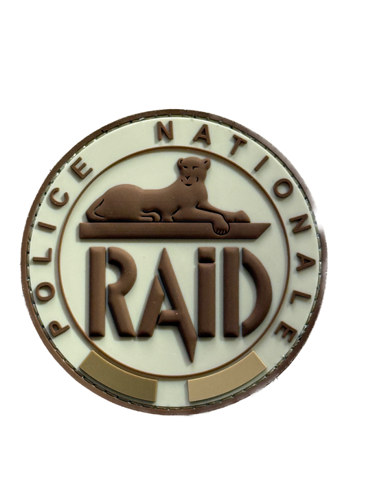 Patch officiel RAID sable (PVC)