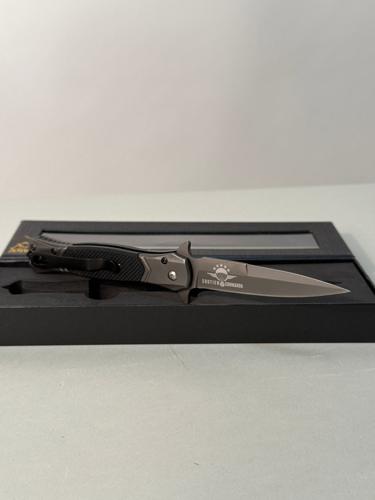 Couteau Ares SAS Force (Manche noir)