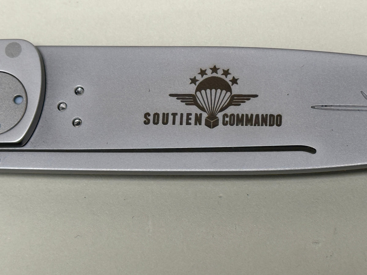Extra-flat and lightweight Perceval knife (made in France)