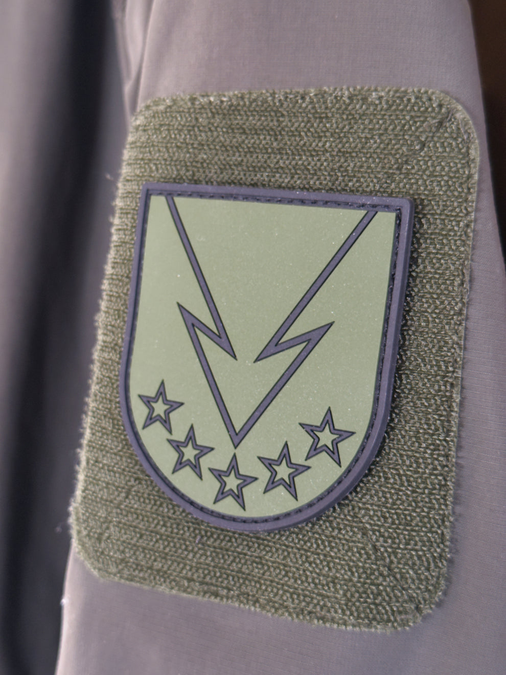 Patch officiel GCP Vert (PVC) – Soutien Commando