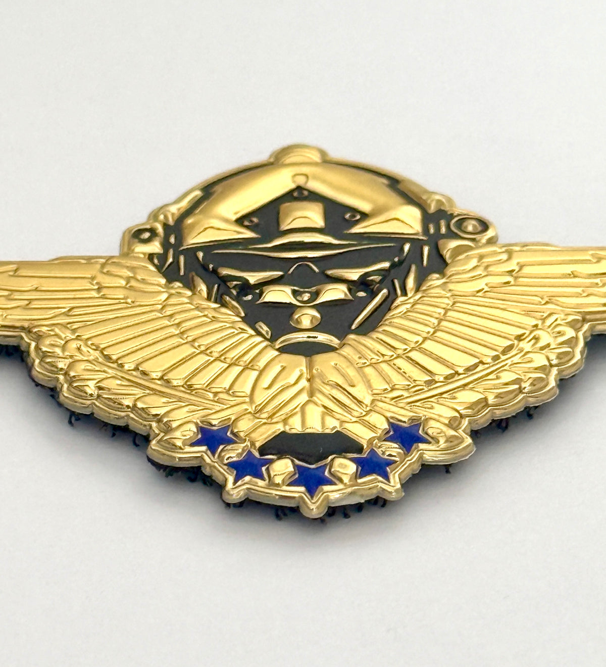 Patch Brevet CHUTOPS OXY CPA10 PVC (Imitation métal doré)