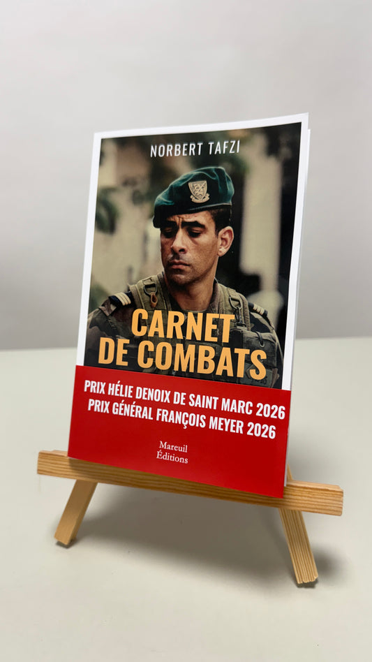 Livre "Carnet de combat" éditions Mareuil