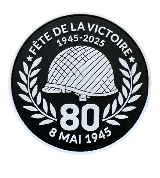 Patch 80 ans de la fête de la victoire 1945 PVC