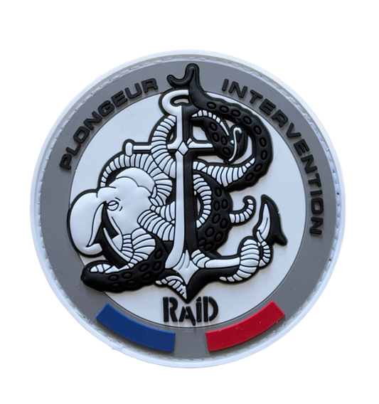 Patch RAID officiel Plongeur Intervention (PVC)
