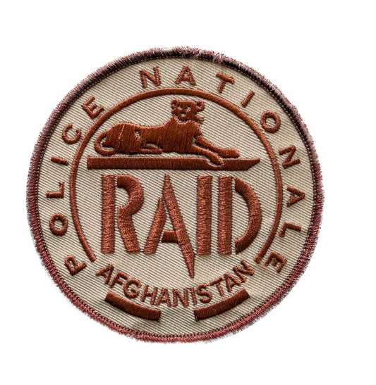 Patch officiel RAID AFGHANISTAN (Brodé)