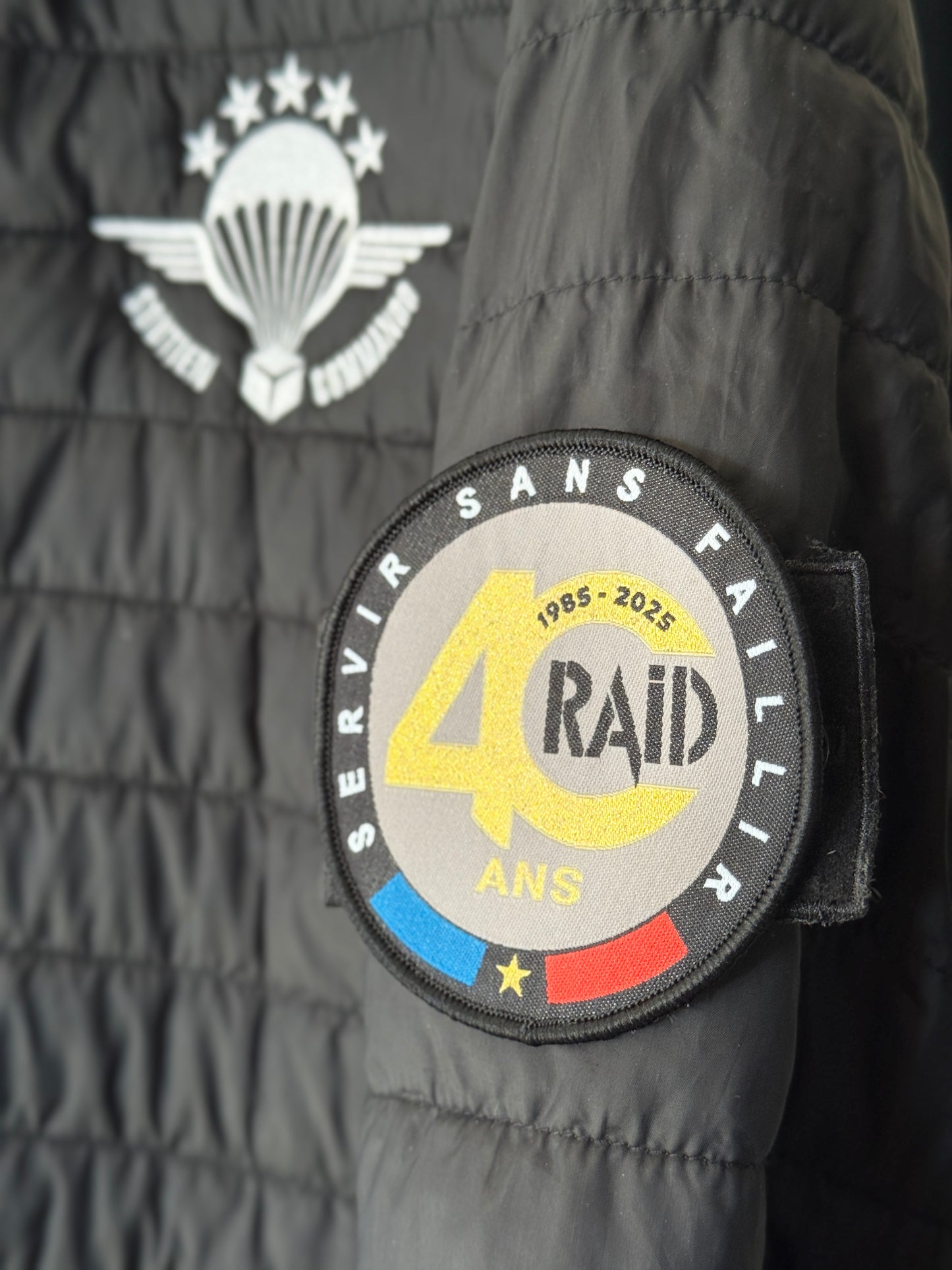 Patch officiel Les 40 ans du RAID (Tissu)